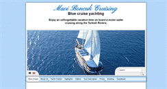 Desktop Screenshot of maviboncuk-yachting.com